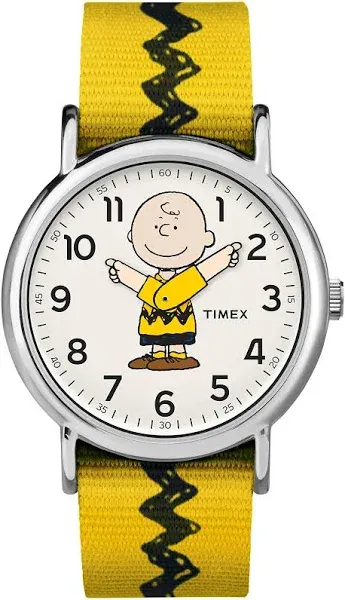 Mens TW2R41100 Timex Peanuts Weekender Watch