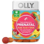 Olly Essential Prenatal Multivitamin Gummies, Sweet Citrus (84 ct)