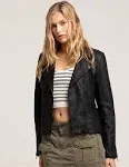 Anthropologie x BlankNYC Faux Leather Moto Jacket