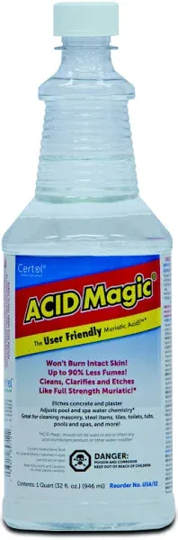 Certol International Certol Acid Magic 4 Gallons for Pools