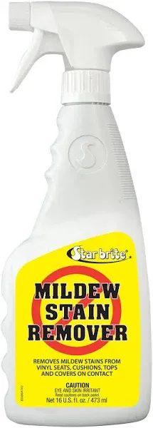 StarBrite Mildew &amp; Rust Stain Remover Combo 22oz each Spray Bottle Cleans Stains