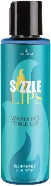 Sizzle Lips Warming Gel Blueberry Ice Pop