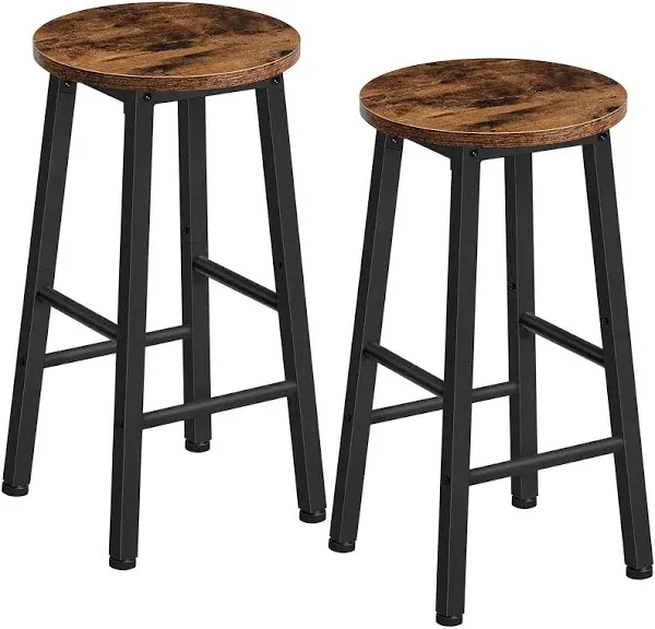 HOOBRO Set of 2 Counter Height Bar Stools