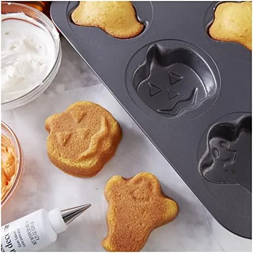 Wilton Halloween Ghost and Pumpkin Mini Cake Pan