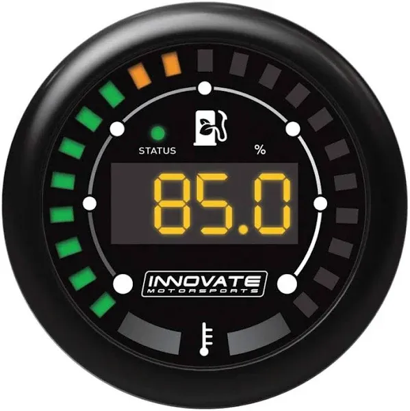 Innovate Motorsports 3904 39040 MTX-D Dual Function Ethanol Content & Fuel Temp Gauge Kit