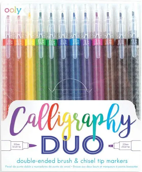 Ooly Calligraphy Duo Double Ended Markers