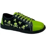 Pyramid Men&#039;s Skull Black/Green Bowling Shoes