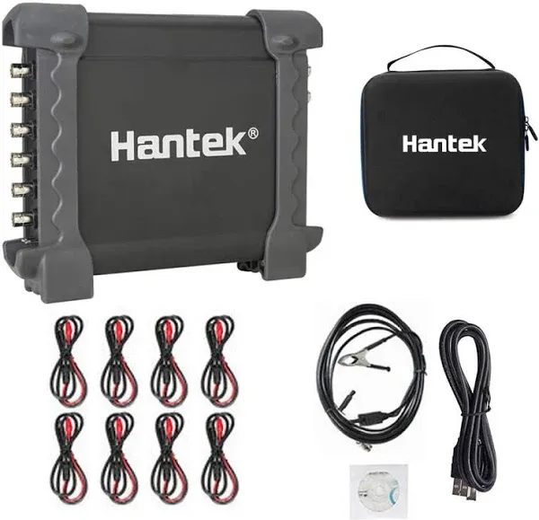 Hantek 1008C 8CH PC USB Diagnostic DAQ Program Automotive Oscilloscope Generator Multifunction