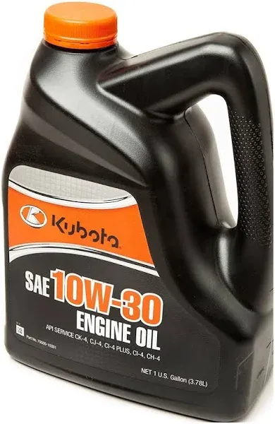 Kubota SAE 10W-30 Engine Oil Part # 70000-10201 (1) Gallon