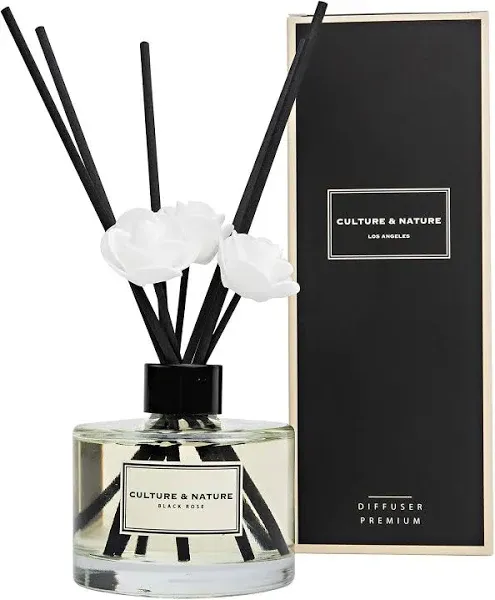 CULTURE &amp; NATURE Reed Diffuser 6.7 oz (200ml) Apple Pie Diffuser Set