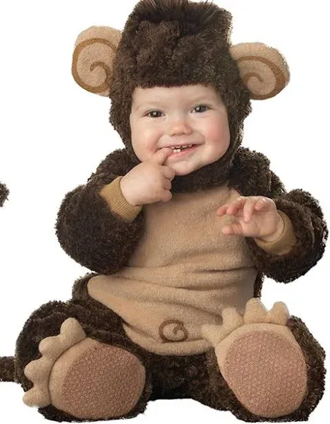 Fun World InCharacter Baby Lil' Monkey Costume