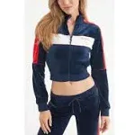 Juicy Couture Women's Moto Color Block Track Jacket