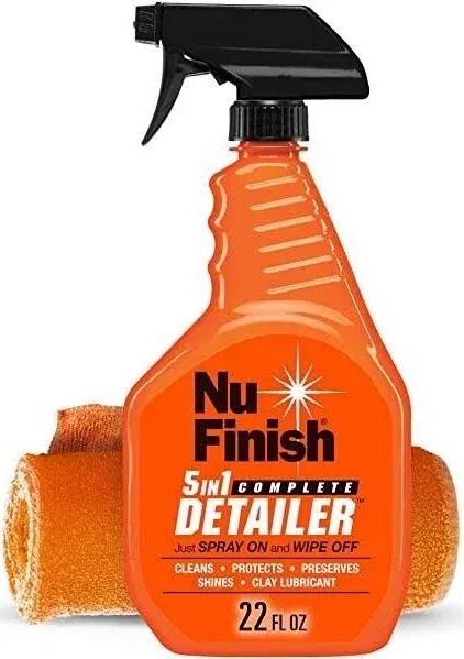  5-in-1 Complete Detailer Spray with Towel, 5-in-1 Detailer Spray with Towel