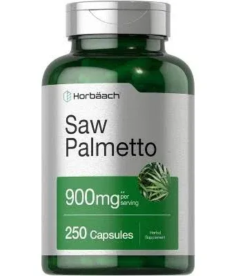 Saw Palmetto Extract | 900Mg | 250 Capsules | Non-Gmo and Gluten Free Formula