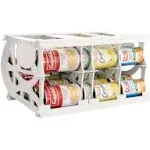 Cansolidator Pantry 40 Cans | Can Organizer for Pantry | Rotating Canned Food St