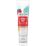 Jason Kids Only Fluoride-Free Toothpaste, Strawberry, 4.2 Oz