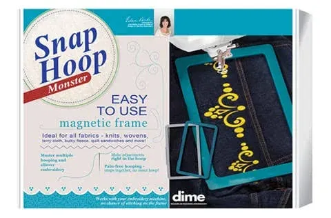 DIME Snap Hoop Monster Magnetic Embroidery Frame for Brother/BabyLock 