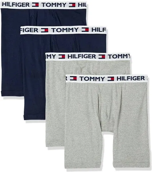 New Tommy Hilfiger Men&#039;s Classic Boxer Brief - Medium - Blue