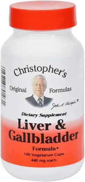 Liver and Gall Bladder Formula 100 Capsules