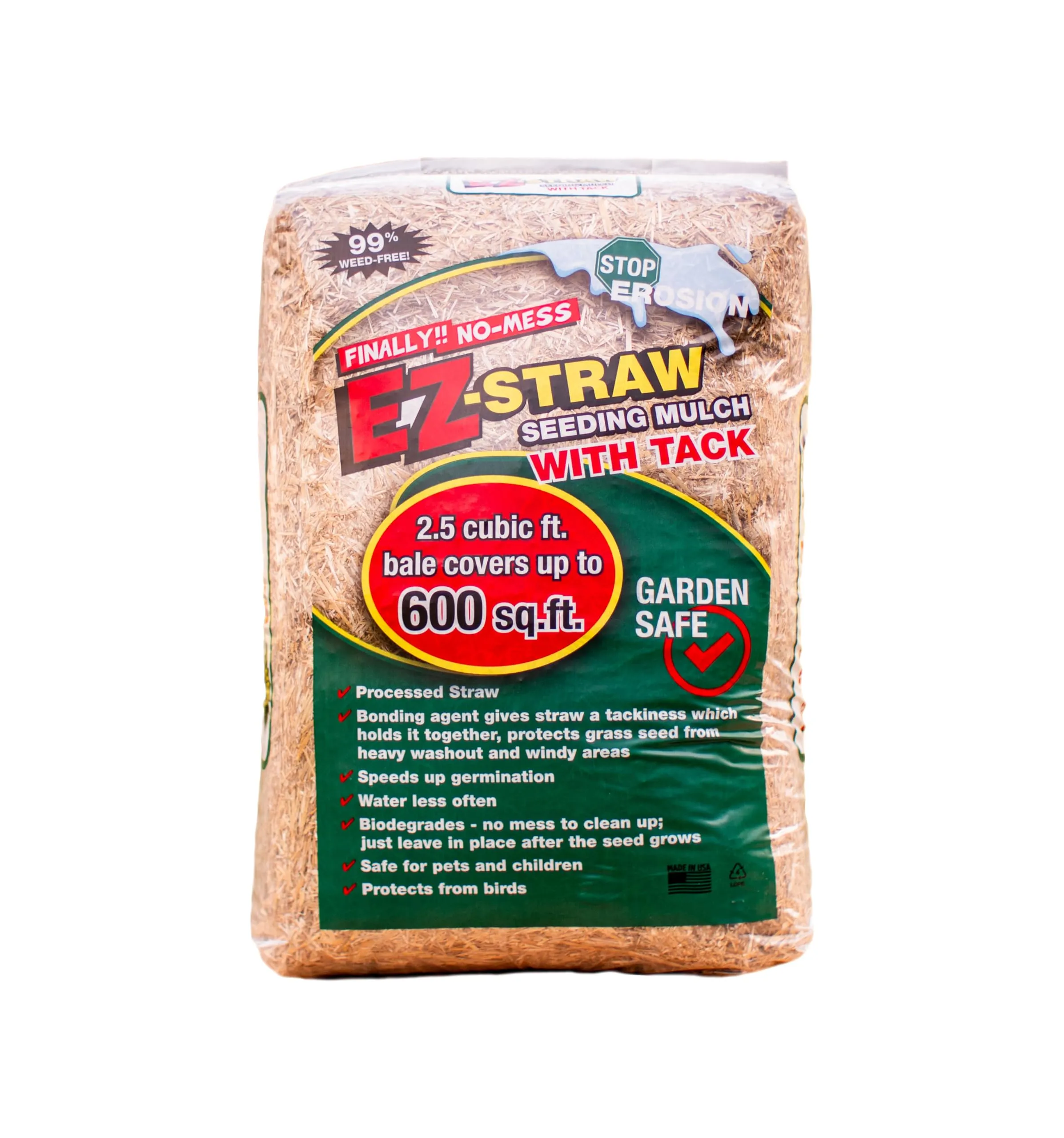 EZ-Straw Seeding Mulch with Tack