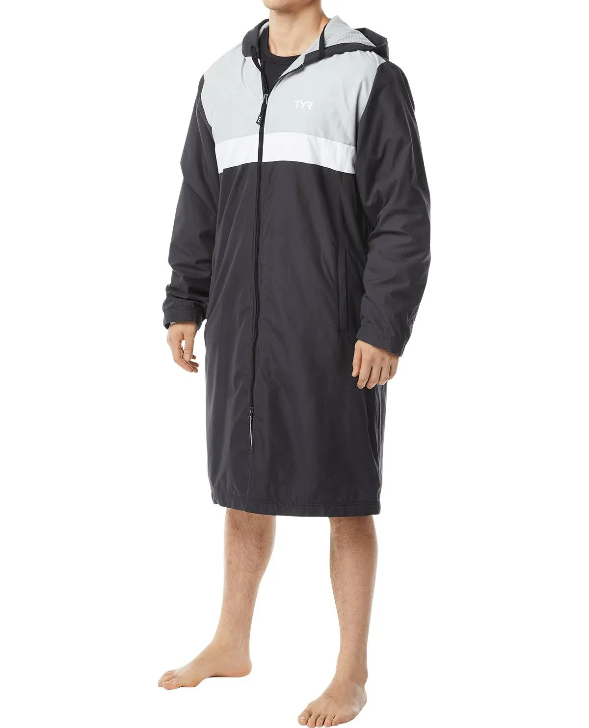 TYR Men's Alliance Podium Parka 001 Black / L