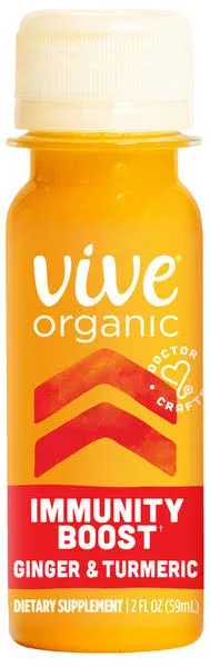 Vive Organic Immunity Boost with Elderberry Shot 2 fl oz