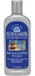 Goddard’s Copper & Brass Polish, Copper Cleaner & Brass Cleaner for Long-Lasting Shine, Metal Polish for Pewter, Chrome & More, Metal Polishing Compound (7oz)