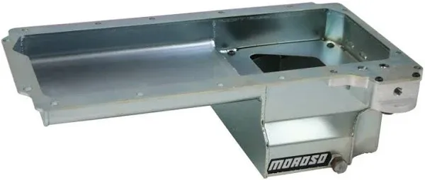 Moroso Wet Sump 6in Steel Oil Pan Fits GM LS Swap/Early F-Body