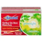 Diamond Greenlight Matches 300 Pieces 2 Count