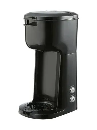 Mainstays Single Serve Coffee Maker, 1 cup Capsule or Ground Coffee