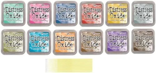 Tim Holtz Ranger Ink Ranger Tim Holtz Bundle of 12 Distress Oxide Ink Pads