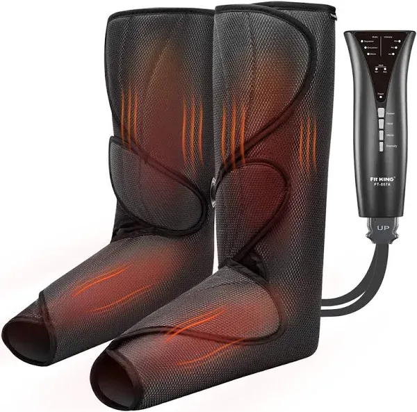 Fit King Foot & Leg Compression Massager with Heat FT-057A