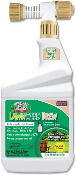 Captain Jack's Lawnweed Brew Post-Emergent Turf Weed Killer