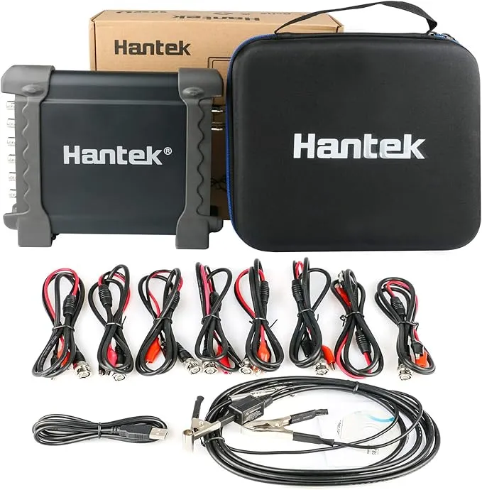 Hantek 1008C USB Diagnostic DAQ Program Automotive Oscilloscope Generator