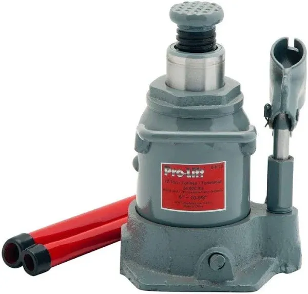 Pro-Lift 12 Ton Shorty Bottle Jack B-S12D