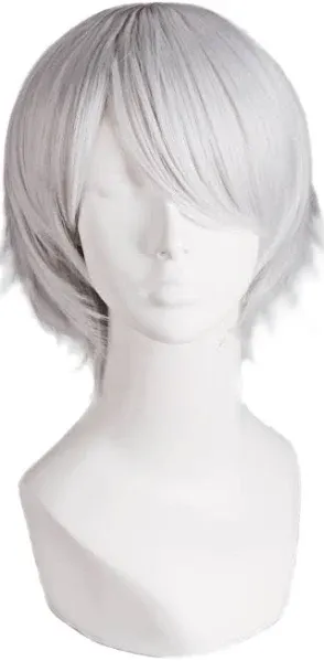 MapofBeauty Cosplay Costume Men's Short Straight Wig