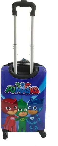 PJ Masks Kids Carry On Luggage 20&#034; Hard-Side Travel Suitcase With Wheels