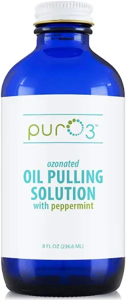 PurO3 Oil Pulling Solution with Peppermint