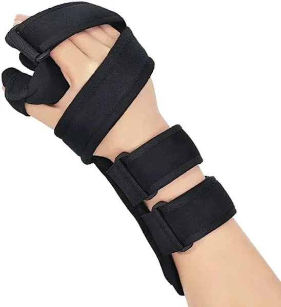 Soft Functional Resting Hand Splint for Flexion Contractures Stroke Hand 161