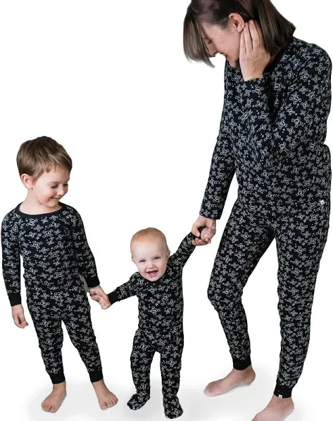 HonestBaby Family Matching Holiday Pajamas Organic Cotton for Men, Women, Kids, Toddlers, Baby Boys, Girls, Unisex Pets