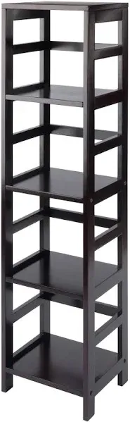 Winsome Wood Leo Shelf with 4-Tier