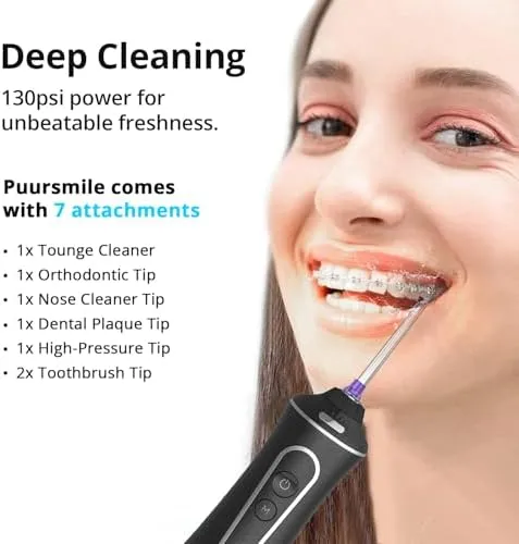 Puur Smile Flosser Advanced Dental Care for a Healthier Mouth