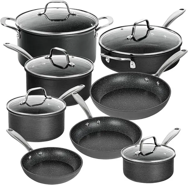 Granitestone Pro 13-Piece Hard Anodized Cookware Set