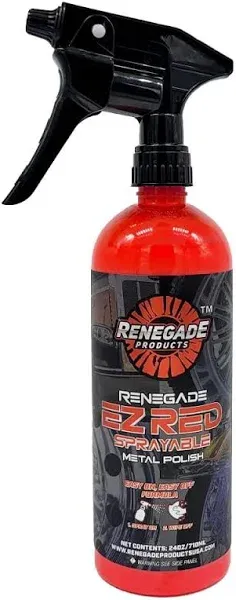 Renegade Products USA EZ Red Sprayable Metal Polish