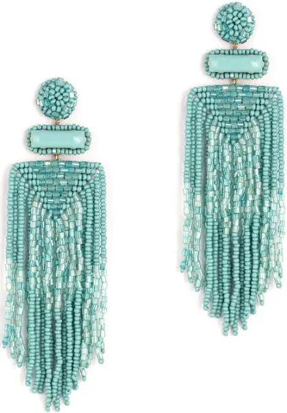 Beaded Tassel Earrings