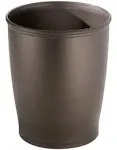 iDesign Kent Plastic Wastebasket Trash Can