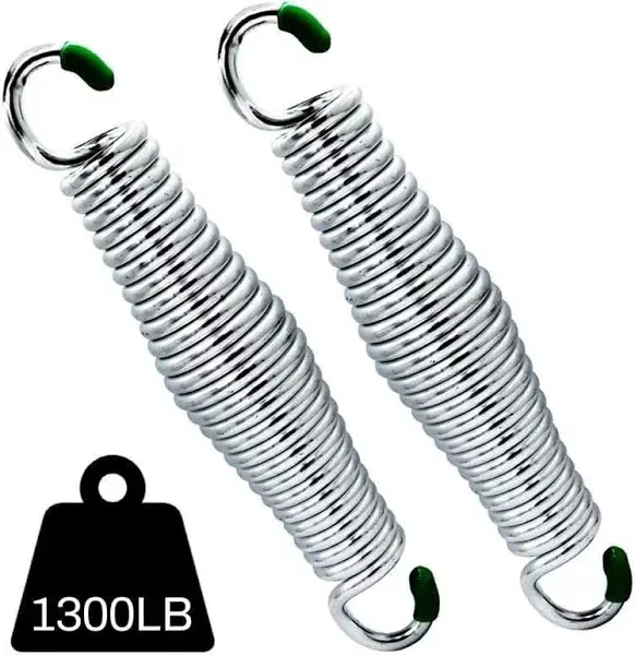 2Pack Premium Porch Swing Springs Silver