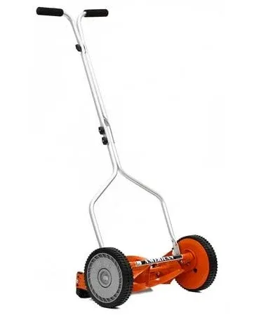 14-Inch Eco-Friendly 4-Blade Push Reel Lawn Mower - Lightweight &amp; Efficient