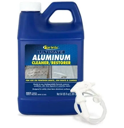 Ultimate Aluminum Cleaner and Restorer - 64 oz. | Star Brite 087764