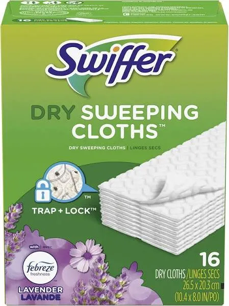  Sweeper Dry Sweeping Pad, Multi Surface Refills for Dusters Floor Mop, with 